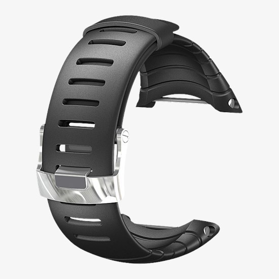 SUUNTO STRAP KIT CORE ALL BLK  STD ELASTOMER BLACK