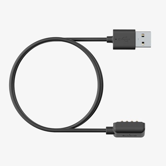 SUUNTO MAGNETIC BLACK GENUINE USB CABLE