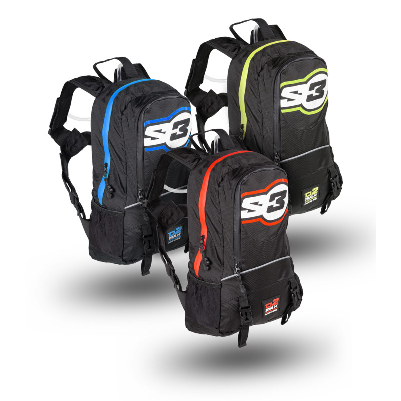 S3 Hydration pack 15L capacity 3L Hydration bag