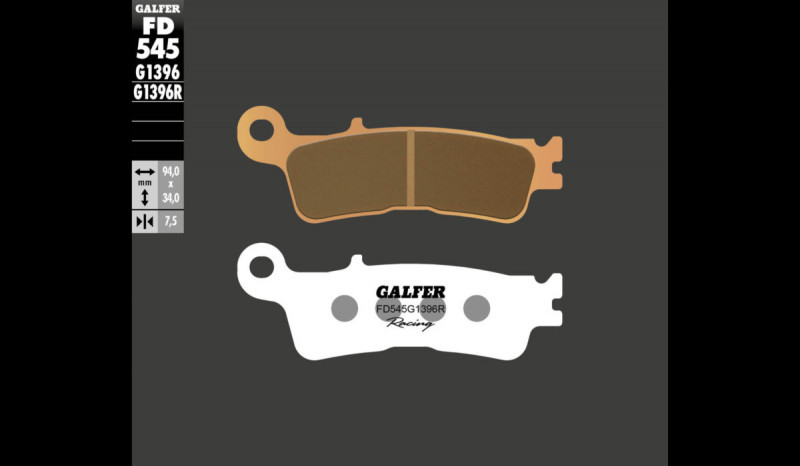 FRONT YZ/WR 2020< SINTER RACING OFF-ROAD BRAKE PADS