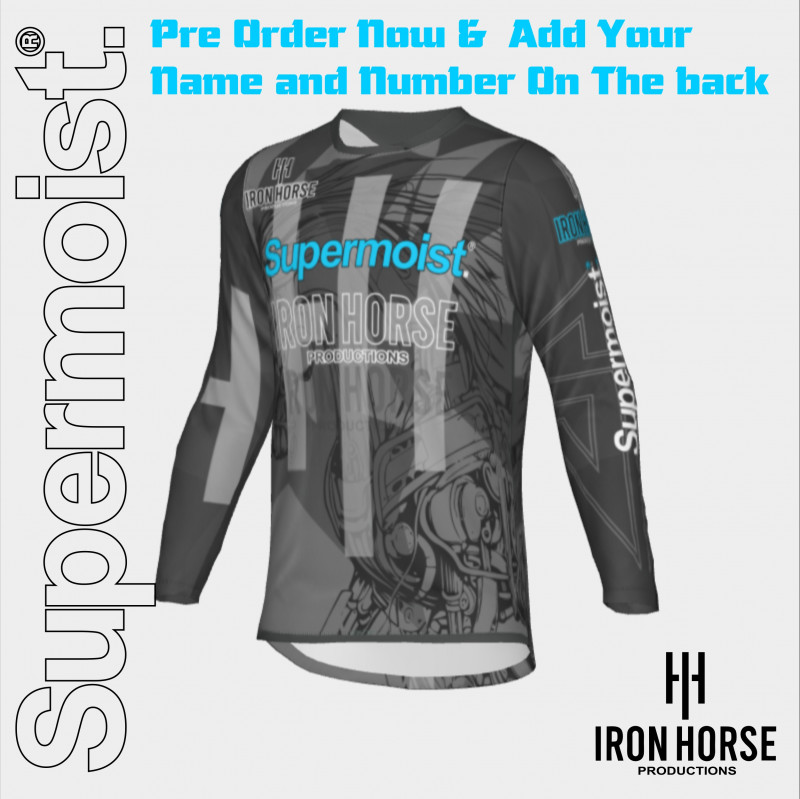 Iron Horse Blue Riding Shirt